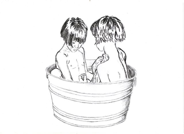 bath children